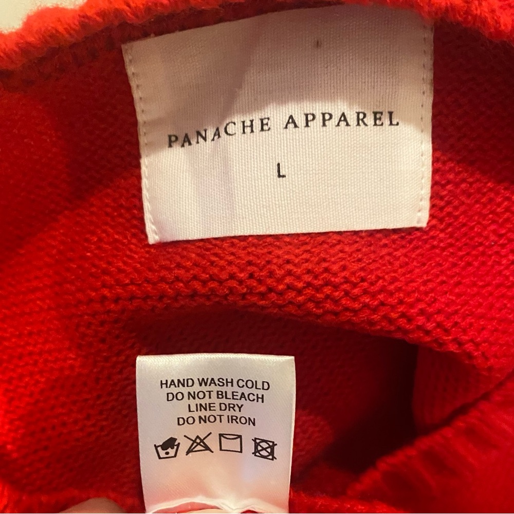 GU Panache Red 'Merry' Crew Neck Sweater
Worn Once - Picture 4 of 5